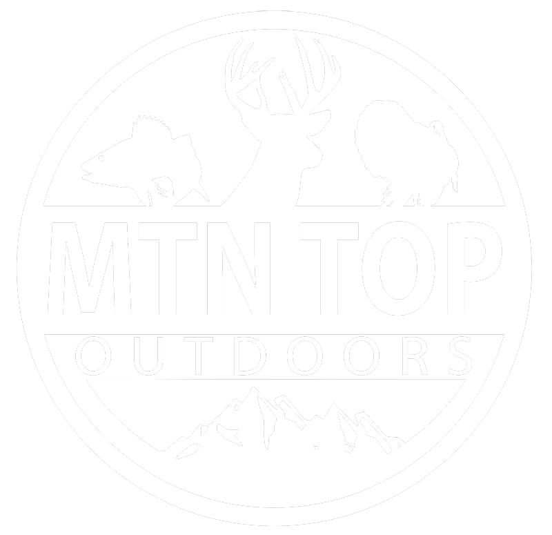 Mountain Top Outdoors White Logo Mountain Top Outdoors
