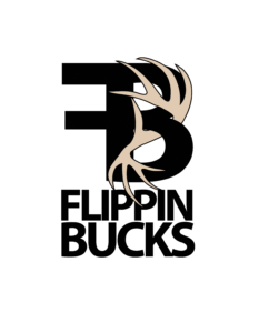 Mountain Top Outdoors Flippin Bucks Logo White Glow